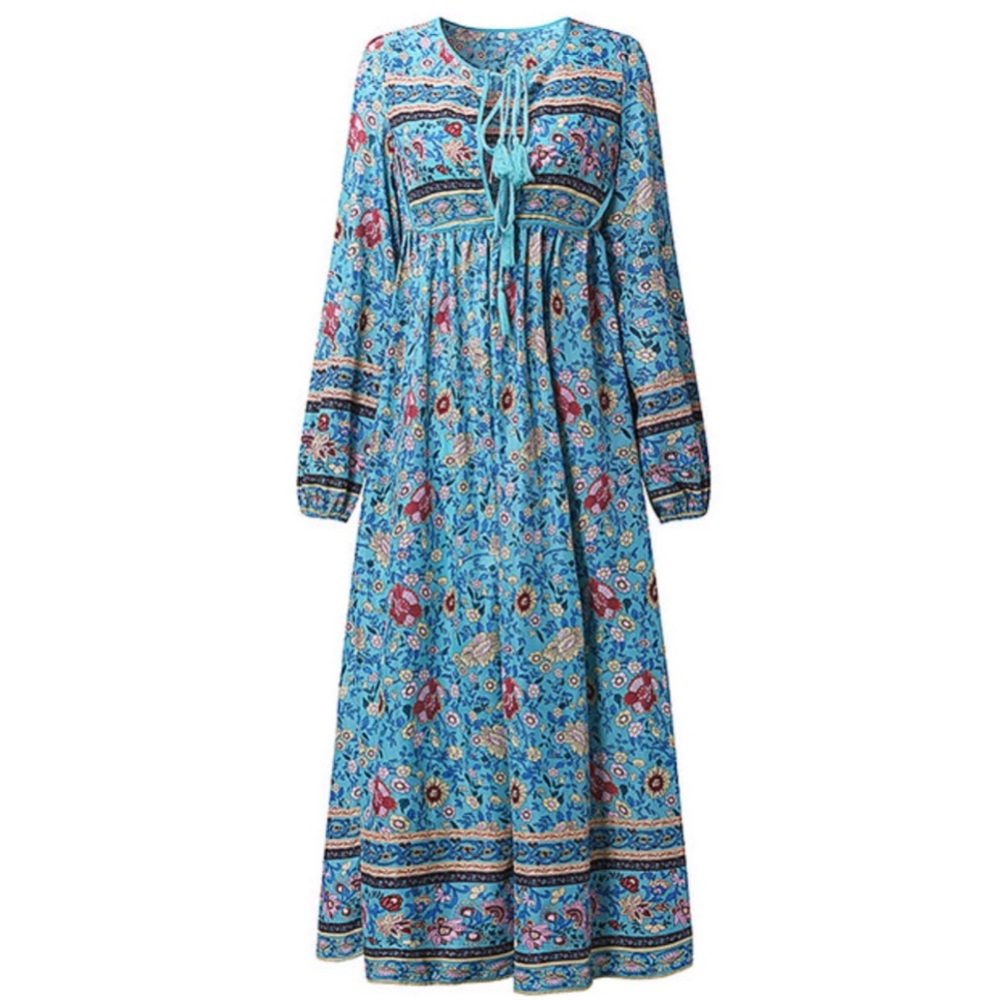 Prairie Folk Town Maxi Dress - Picture 4 of 8